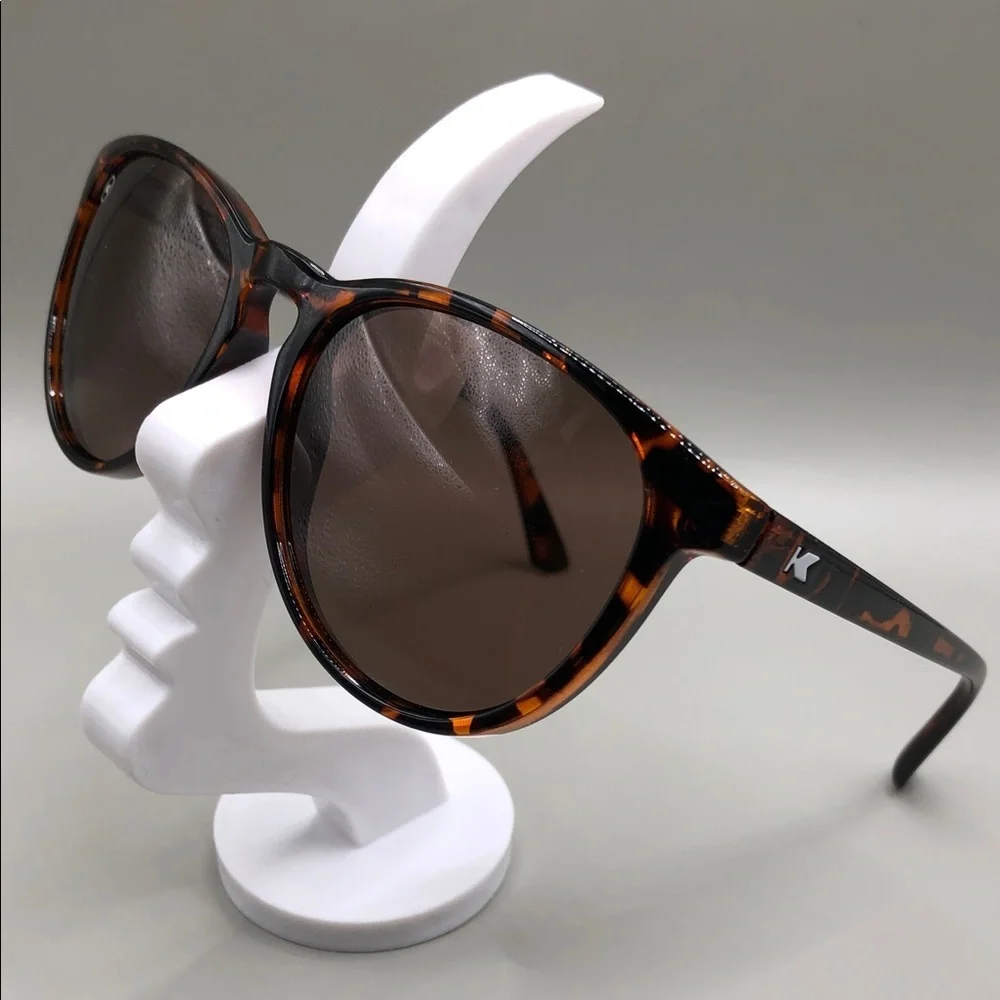 Knockaround Mai Tais Glossy Tortoise Shell / Amber  Polarized Sunglasses UNISEX